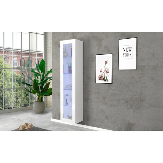 Glafira Display Cabinet with Lighting