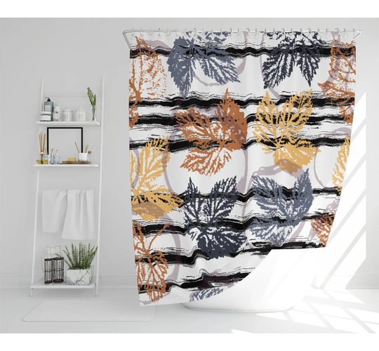 Worthing Polyester Shower Curtain Set