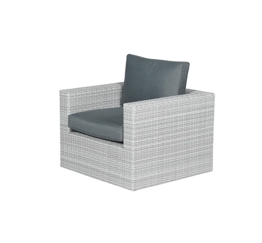 Foah Aluminum Armchair with Cushions