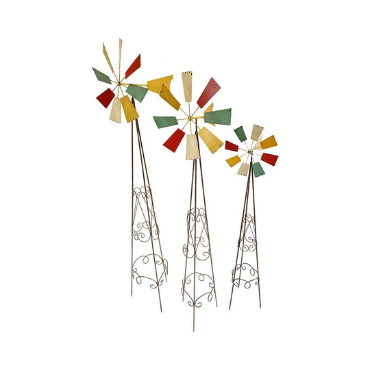 Wrobel 3 Piece Windmill Set