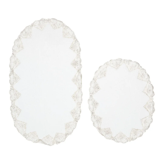 Horicon 2 Piece Oval Bathmat