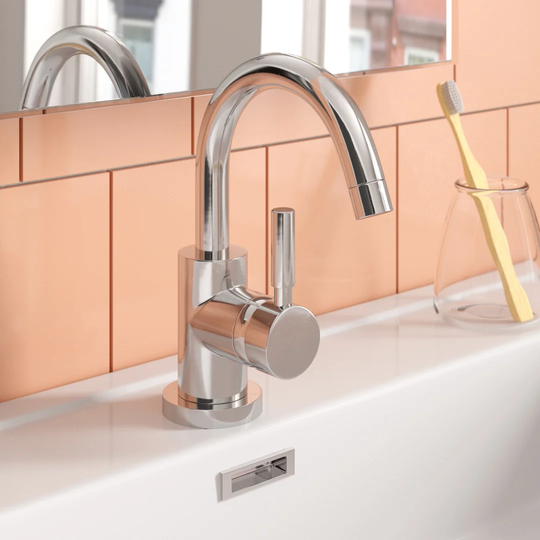 Tec Mono Basin Mixer with Waste
