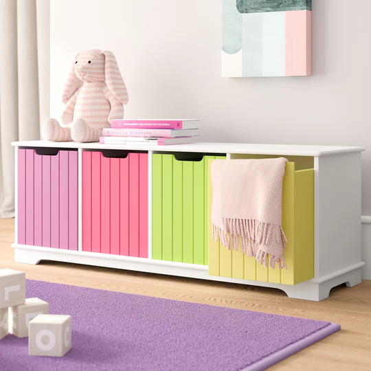 Symple Stuff Wood Toy Organiser