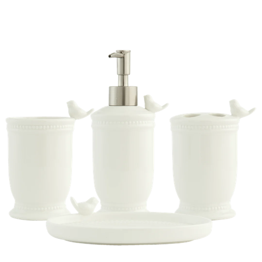 Borde 4 Piece Bathroom Accessory Set