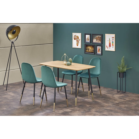 Deracy Rectangular 126Cm L x 5Cm W Dining Table