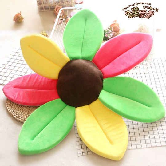 Sunflowergb - Newborn baby bath cushion foldable bath tub flower bath flower baby bathtub sink color
