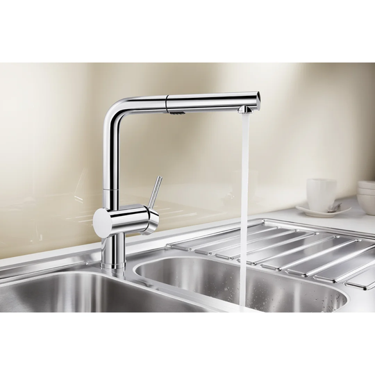 Linus Pull Out Single Lever Monobloc Tap