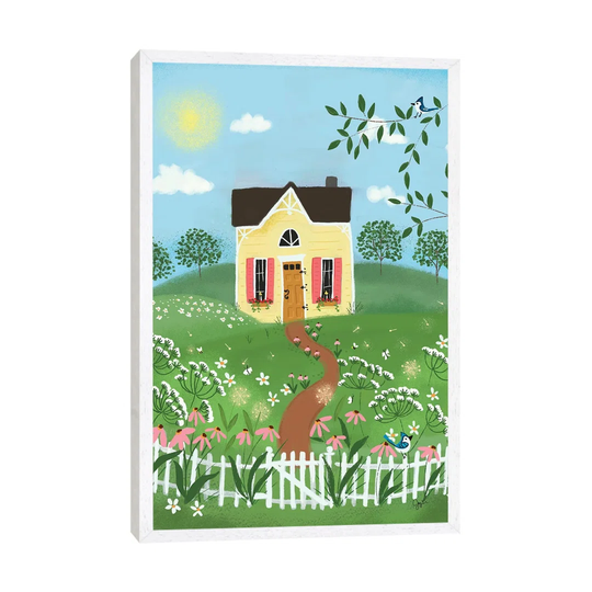 Folk Art Fusion I - Print on Canvas