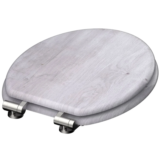 Schütte Toilet Seat with Soft-Close Light Wood MDF