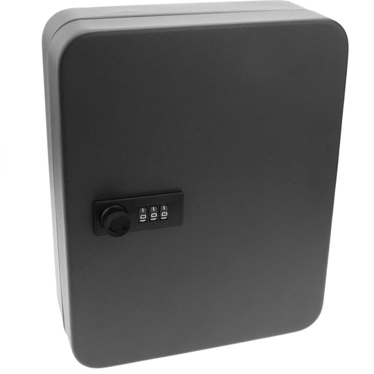 PrimeMatik - Key cabinet with 20 hooks and lock with 3-digit combination