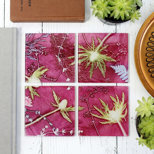 4 Piece Coaster Set