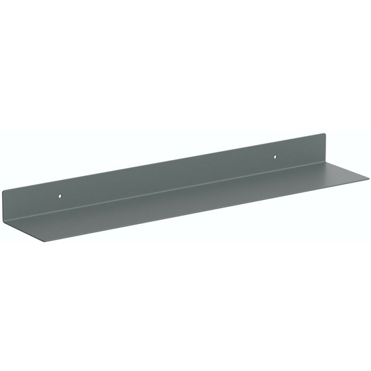 Mono grey 600mm bathroom shelf - Grey - Accents