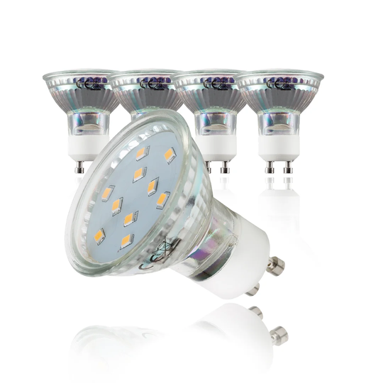 Symple Stuff LED Bulb GU10 Energy Saving Bulb 3 Watt Incandescent Bulb, Replaces 35 W Halogen