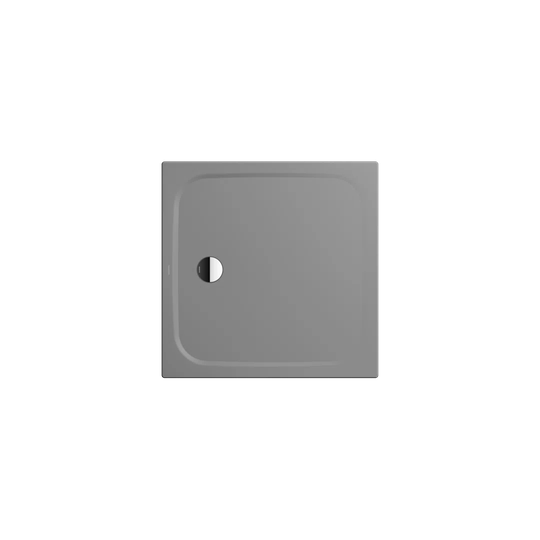 Cayonoplan 900 x 900 mm Steel Enamel Shower Tray - Cold Grey