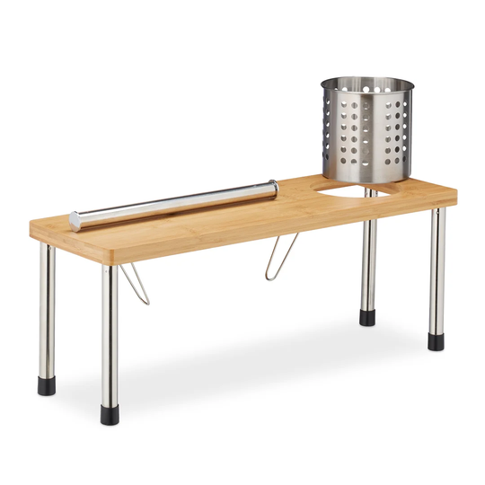 Kitchen Shelf Worktop Utensil Storage Set