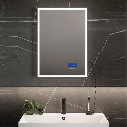 Globe Plus 60 led Bathroom Mirror 800mm h x 600mm w - HIB