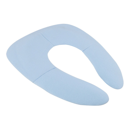 Travel toilet seat, folding travel toilet seat for boys and girls, suitable for round and oval toilet