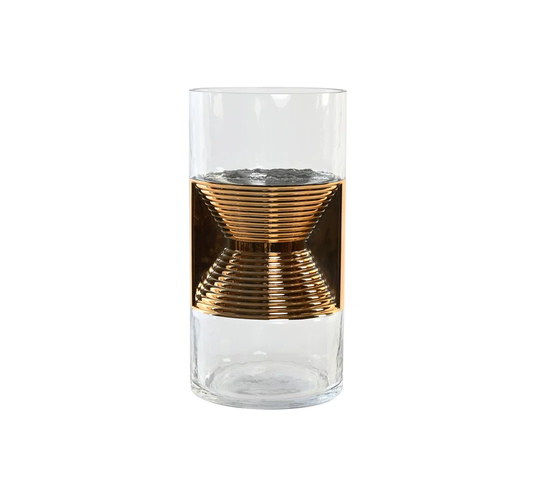 Clear 27Cm Glass Table Vase