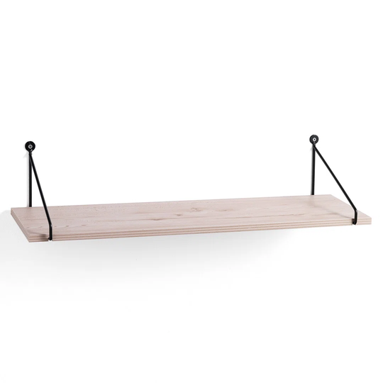 Solid Wood Bracket Shelf Haneul