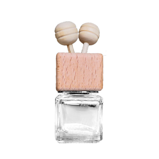 Ilovemilan - 4 Packs Empty Essential Oil Diffuser Bottle Car Air Freshener Vent Clip Auto Perfume Diffuser Bottle Aromatherapy Fragrance Ornament