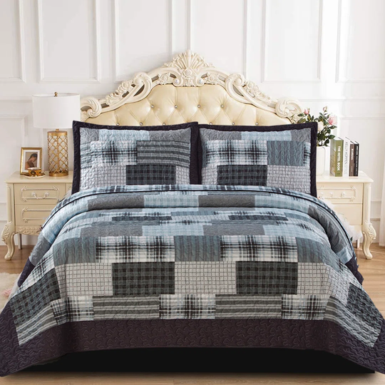 Oroville Bedspread Set with 3 Pieces
