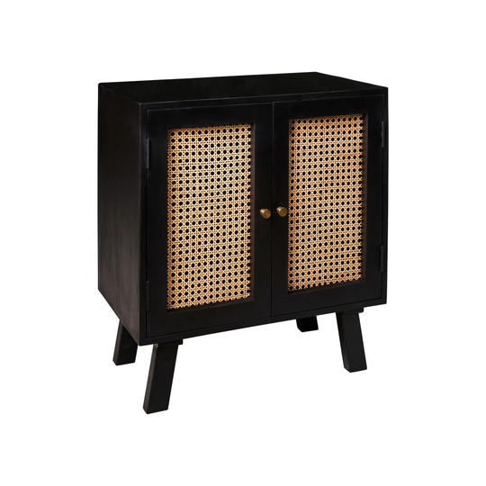 MOZART - BALCK 2 DOORS CABINET