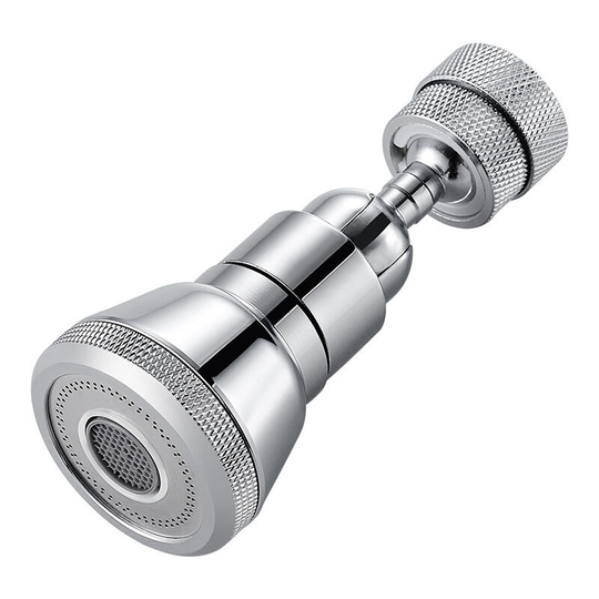 Rotating Faucet Aerator, BR-Vie Kitchen Faucet Aerator, Faucet Aerator, 720° Swivel, with 4-Layer Filter, Prevent Splashing, for Faucets (22mm Thread)