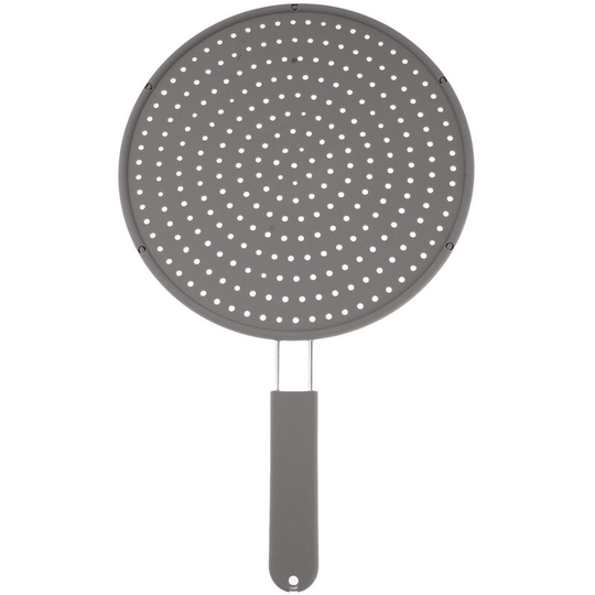 Kitchen Silicone Splatter Screen, High Heat Resistant Cooling Mat, Drain Board and Strainer Grease Barrier Grease Splatter Guard Drainer Pot Cover