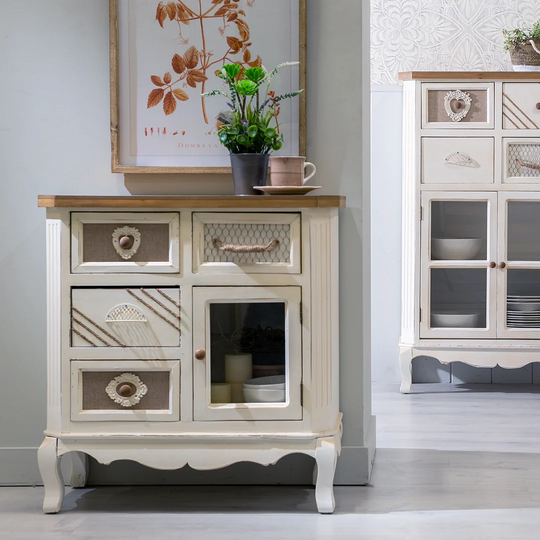 Gagne Solid Wood 1 - Door Accent Cabinet