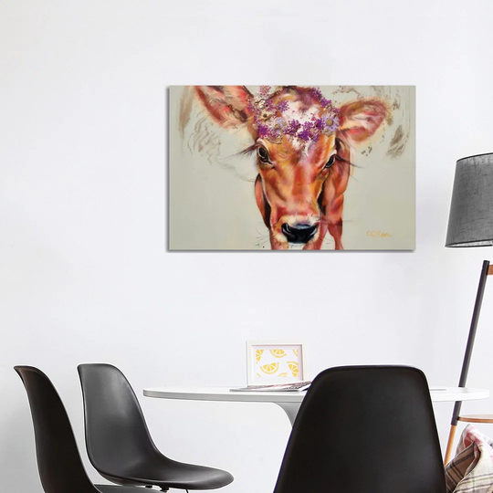 Faerie Moo by Carol Gillan - Painting on Canvas