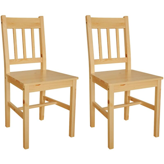 Marcos Solid Wood Dining Chair by August Grove Beige