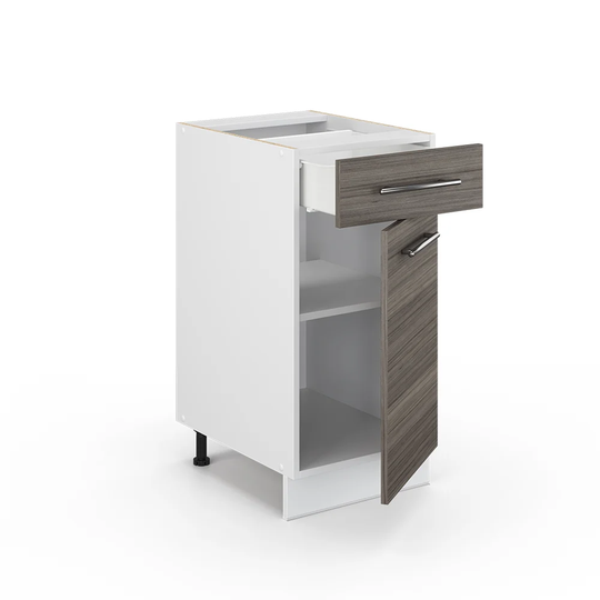 82Cm H x 40Cm W x 52Cm D Oak Base Unit Cabinet