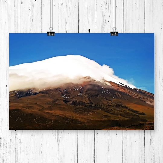 'Landscape Cotopaxi Ecuador Mountain' Graphic Art