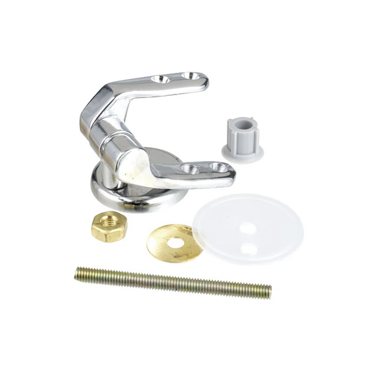 Mounting for wooden and polyresin toilet seats, metal