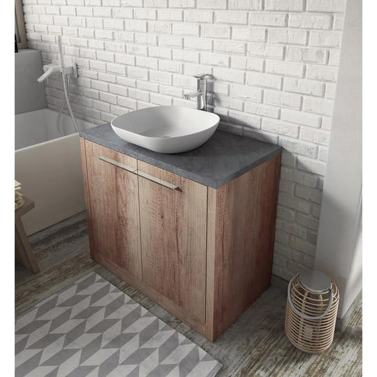 Raffa 900mm Free-standing Single Vanity Unit