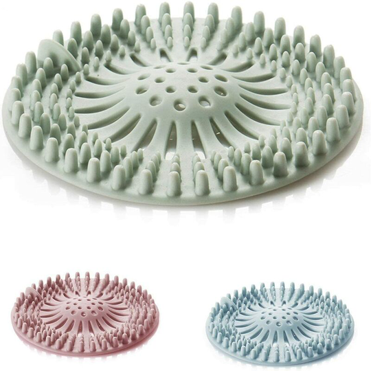 Drain Covers Pack of 3 Hair Catcher Hair Stopper Shower for Bathroom Bathtub Sink