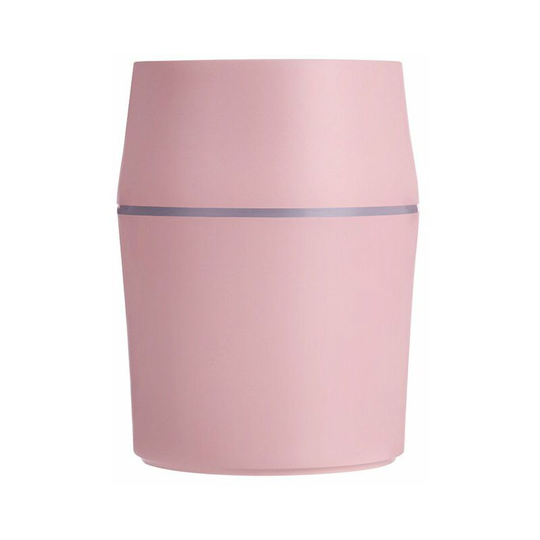Perlerare - Ultrasonic Air Humidifier with led Lights - Mini Quiet Cool Mist Air Purifier with Filter - pink