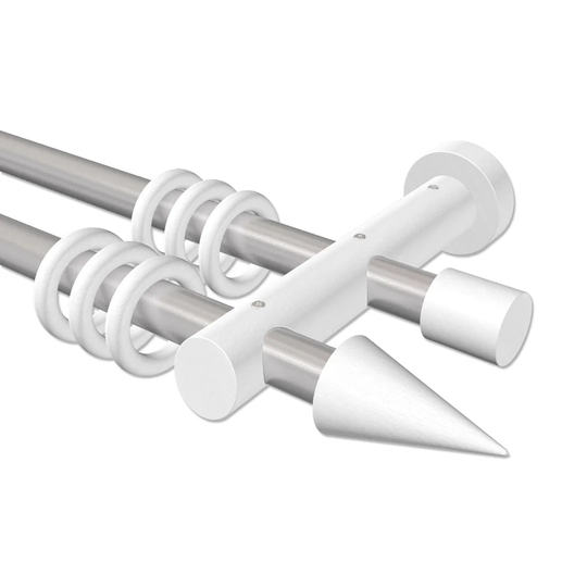 Foxborough Double Curtain Pole Set