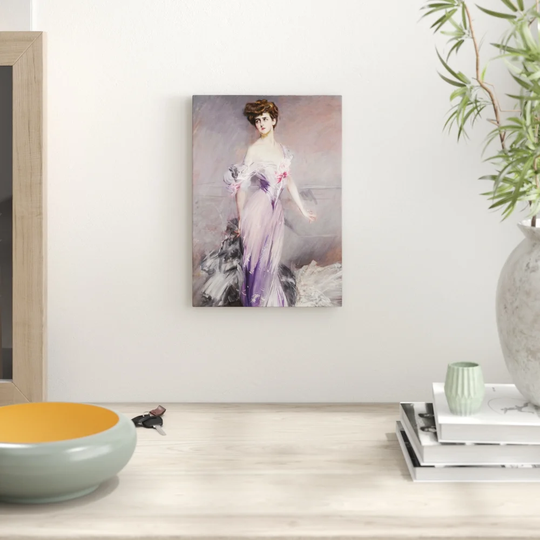 'Portrait of Mrs Howard-Johnstone' by Giovanni Boldini Painting Print