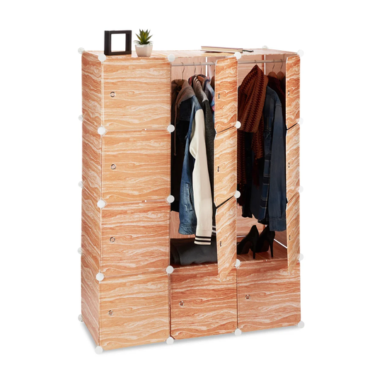 109cm Wide Clothes Storage System
