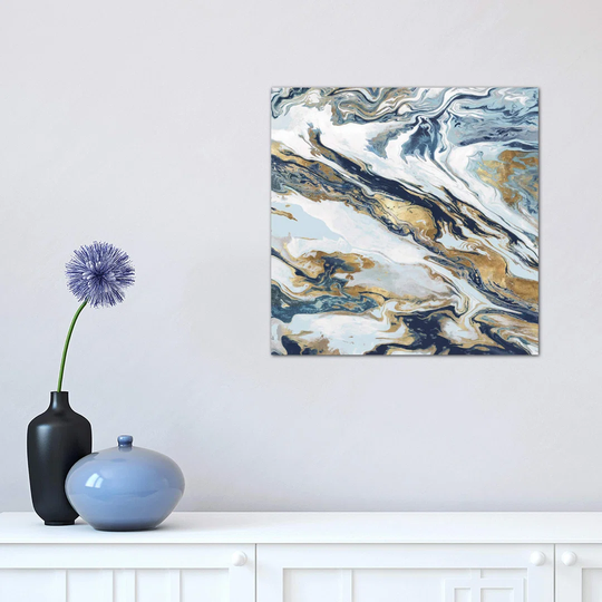 Space Giant by Eva Watts - Wrapped Canvas Painting Print