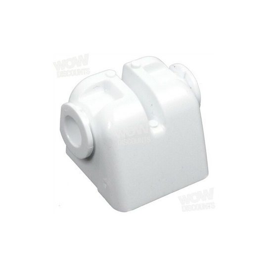 Ariston Hotpoint Tumble Dryer Hinge Support Block. Genuine part number C00267866 - 0