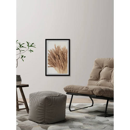'Wheat Sheaves II' Framed Painting Print