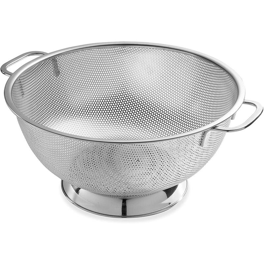Hiasdfls - Microporous stainless steel colander can be used in the dishwasher (8.9 inches)