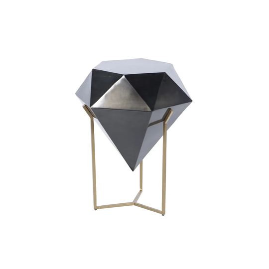 Brass Iron Side Table
