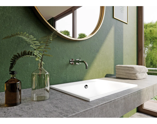 Metal Rectangular Bathroom Sink