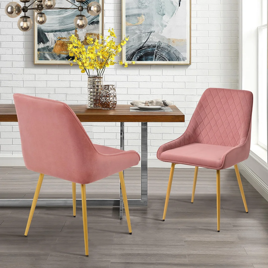 Carmody Dining Chair in Pink