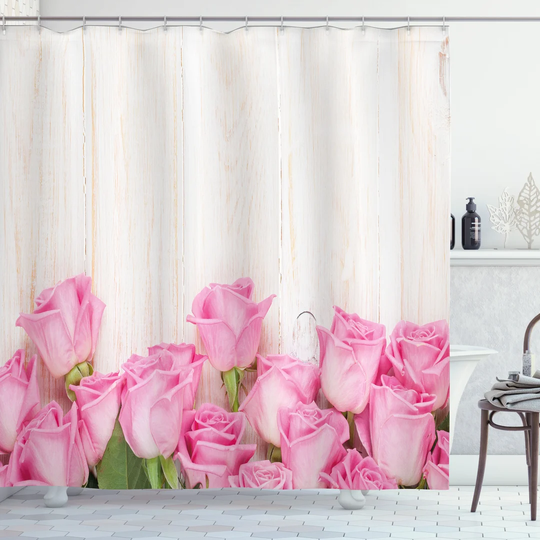 Bartolemo Polyester Shower Curtain Set