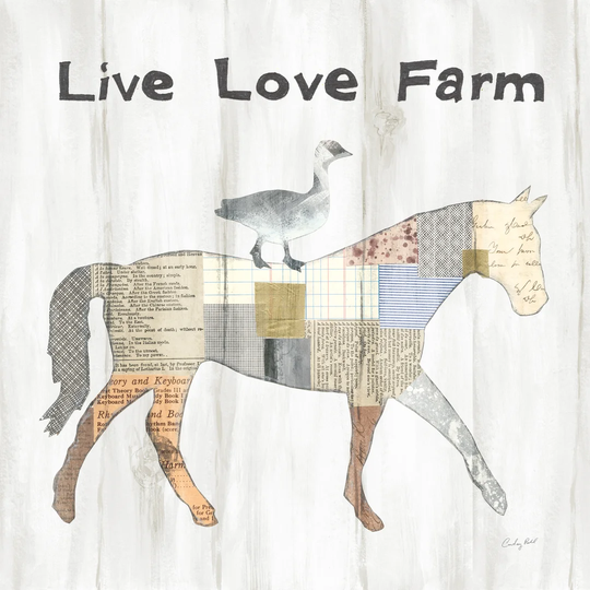 Farm Family V by Courtney Prahl - Wrapped Canvas Typography Print