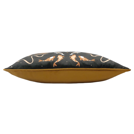 Furn. Tiger Fish Polyester Filled Cushion, Polyester, Multi